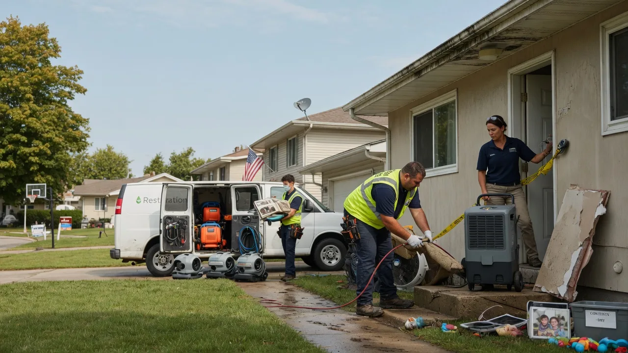 Water Damage Restoration in Story City, IA near me